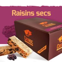 Box CRO MAX - Barres énergétiques BIO aux Raisins secs x 16