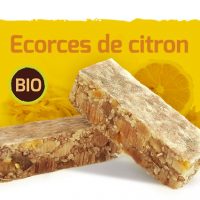 Barre énergétique BIO aux Écorces de citron