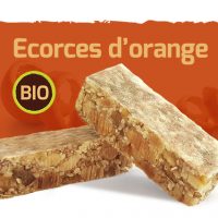 Barre énergétique BIO aux Écorces d'orange