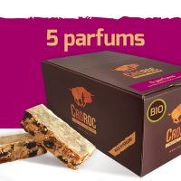 Box CRO MAX - Barres énergétiques BIO aux 5 parfums x 16